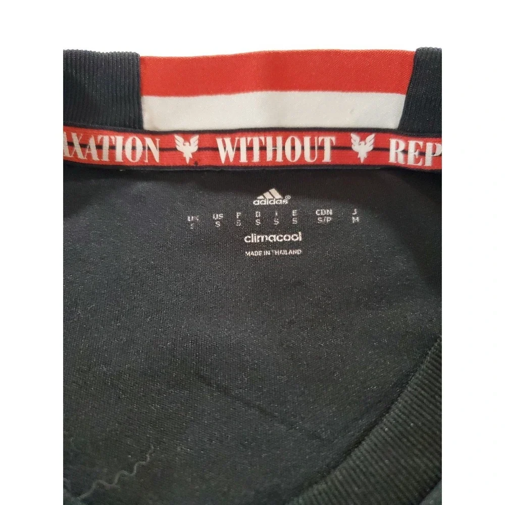 2016-2017 D.C. United Adidas Home Soccer Kit Black #3 Jersey‎ Men's Small
